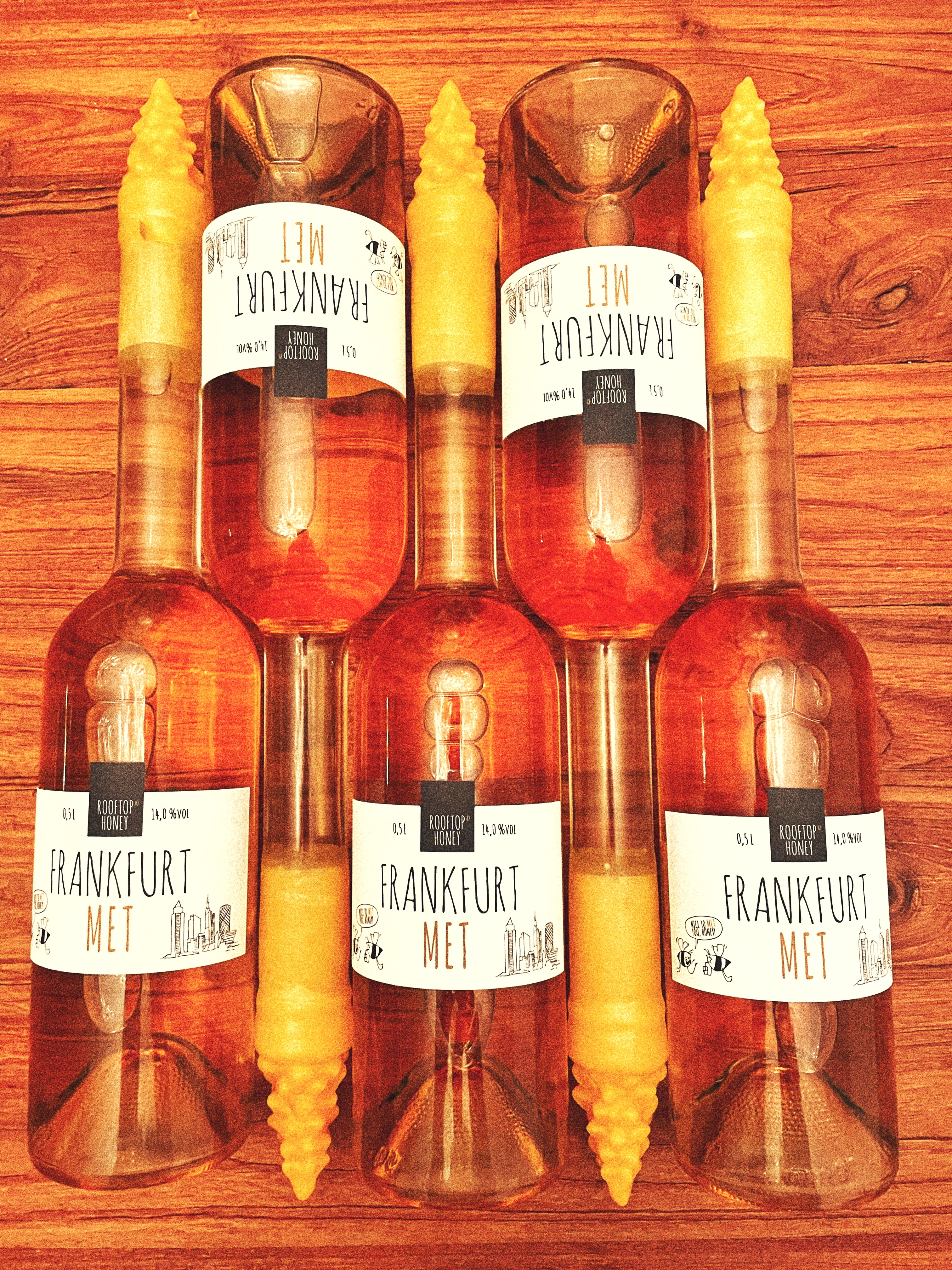 Honig met - Geht nicht in den Verkauf, stellen wir aber regelmäßig für uns und Freunde her.